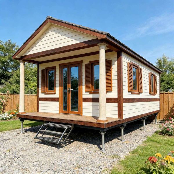 

Double wing folding house 20ft 40ft expandable home with solar battery prefab modular container villa for independent off grid lifestyle