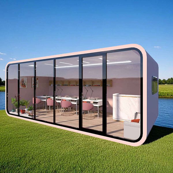 

Diy Economic Modern apple Cabin Prefab Hotel Mobile Container House Office with Toilet Living Room Modern Design Eco-friendly