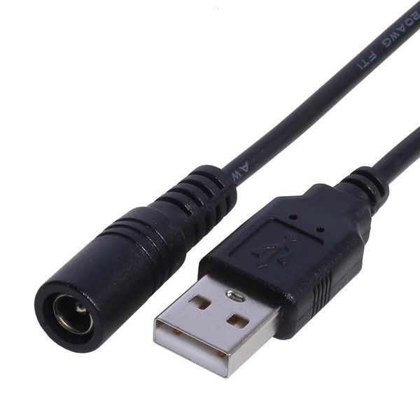 Dc5.5X2.1Mm Cable 5.5*2.1 Female To USB Male Adapter 5521Mm