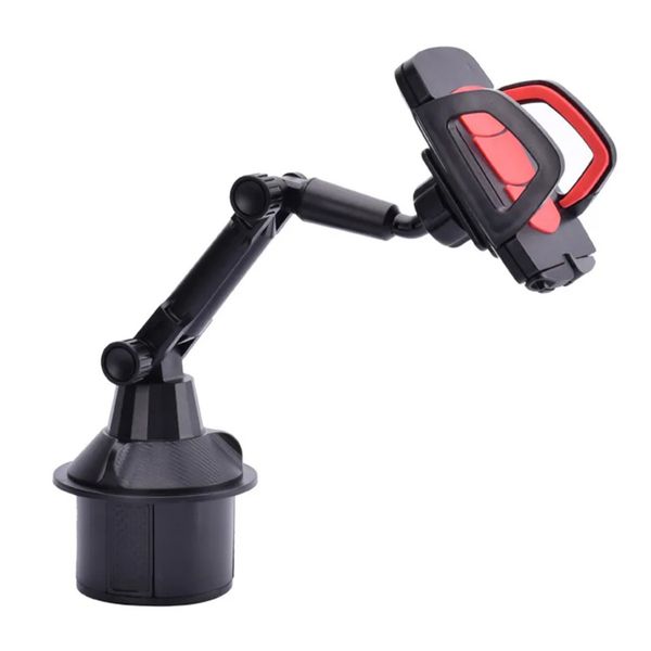 Car Phone Holder Universal Car Cup Mount Mobile Phone Holder Stand Adjustable Angle Cradle Iphone 5/6/7/8 Pus XR XS Cellphone GPS PSP For Tesla Model 3 Y X S 66