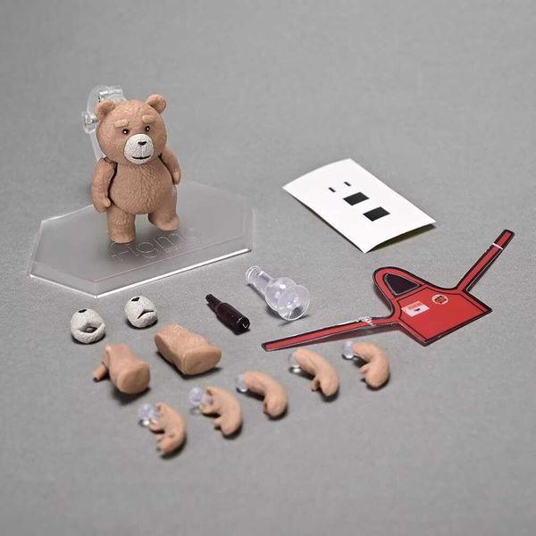 290 Bear Dirty Talk Bad Bear Articulated Q-version Figurine Model Boxed Ornament L2608013TA6