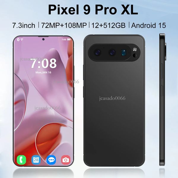 New Google smartphone Pixel 9 Pro XL 6 8 inches incell large screen 12+512G HD free shipping