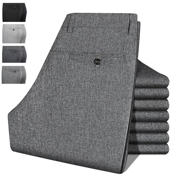 Men's Straight Leg Dress Pants