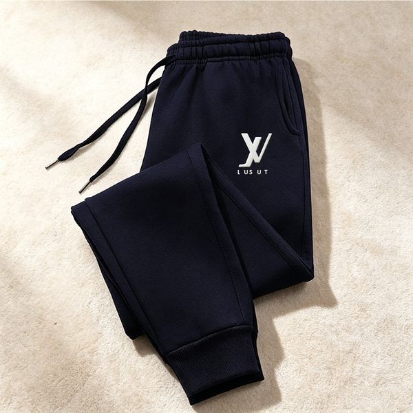 Autumn Winter Men's Joggers Drawstring Casual Pants Fleece Sweatpants Workout Running Gym Fitness Sports Trousers