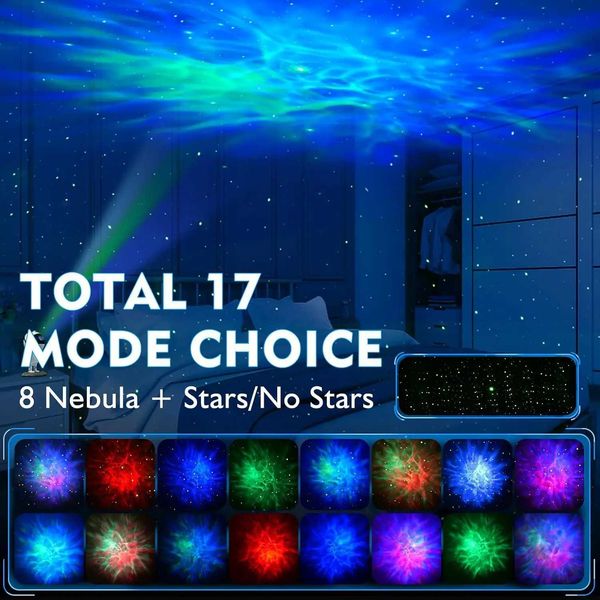 Astronaut Galaxy Projector Star with 8 LED Neba Effects|Astronaut Light StarryNightLight J260810