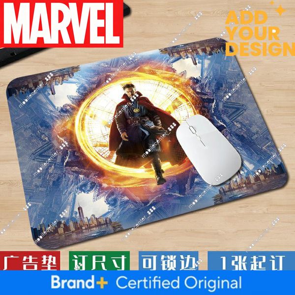 Small Cool Tech-Inspired Marvel Movie Fabric Mouse Pad - Avengers Doctor Strange Office Washable Computer Mat