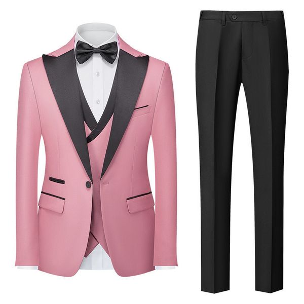 (226) Men's three-piece suit set, casual business suit