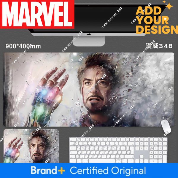 2mm Iron Man Mouse Pad Extra Large for Boys Marvel DC Gaming Computer Keyboard Office Study Desk 80