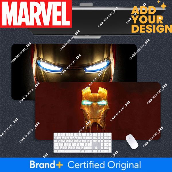 Iron Man Avengers Marvel Anime Large Thickened Edge-Locked Internet Cafe Mouse Pad Office Study Desk Mat