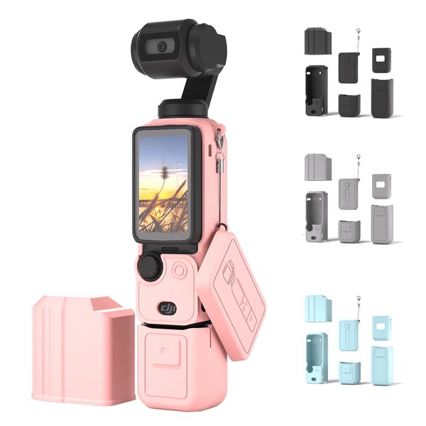 Silicone Case DJI OSMO Protective Cover Pocket3 Accessories Quality Material for Pocket 3 26L0812