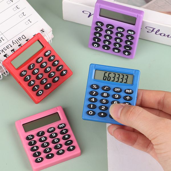 Boutique Stationery Small Square Personalized Mini Candy Color School and Office Electronics Creative Calculator W260813