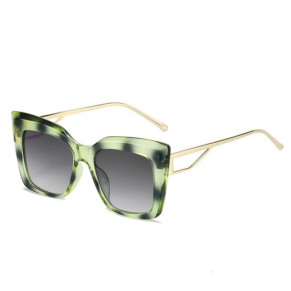 Fashion sunglasses Designer personalized cat-eye large-frame men and women, retro candy color-blocking Y2K sunglasses for women