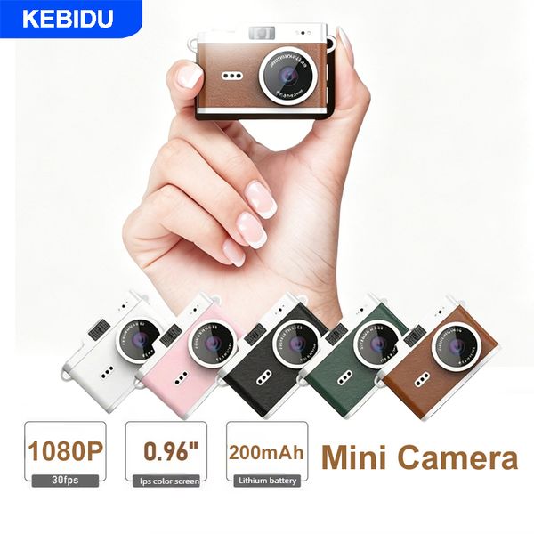 KEBIDU Retro 1080P Portable Vintage Camcorder 0.96 Inch Screen CCD Mini Camera Indoor Outdoor Cam Support TF Card W260814