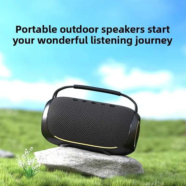 Portable Wireless Bluetooth Speaker 40W RGB Outdoor Bass Subwoofer with Handle S2608142L3V