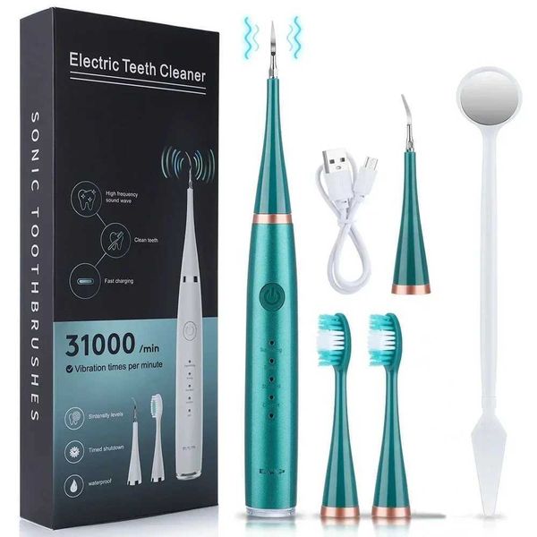 Electric Toothbrush For Sound Wave Cleaning Multifunctional 3-in-1 Teeth Scaling Whitening USB Charging Oral Care S2608146XGQ