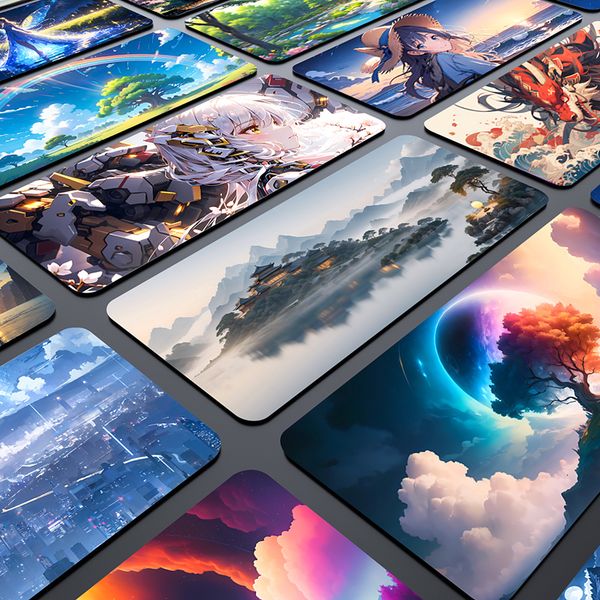 International Anime Game Mouse Pads Computer Office Laptop Specific Keyboard And Tablet Pads Wholesale