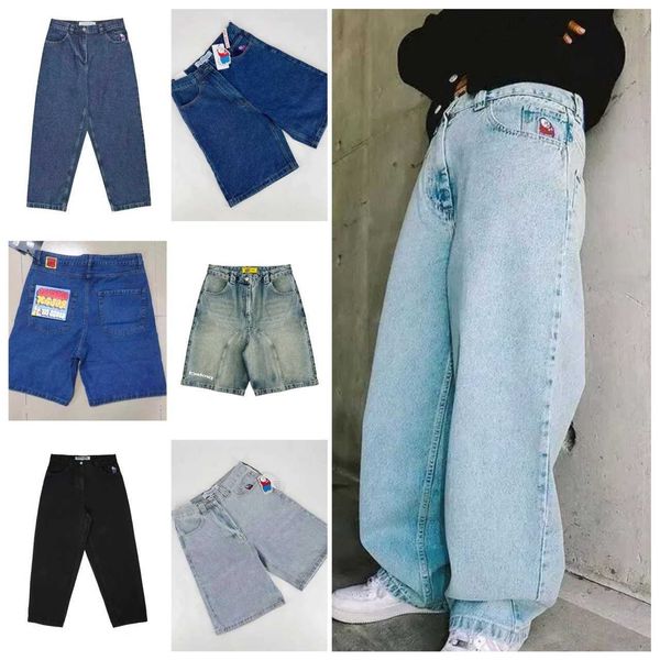 Shorts Men's Mens Jeans Men Denim Pants Short Streetwear Hip Hop High Street Casual Cargo Designer D260815