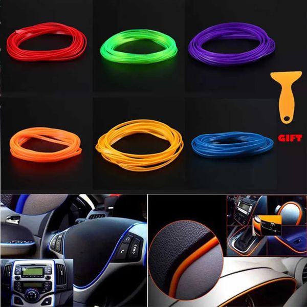 Miscellaneous Auto Spare Parts Rhyming 5M Styling Trim Strip Car rubber components Decorative Moulding Line Flexible Door Gap Accessories Interior 66