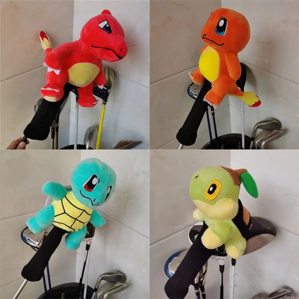 Cute Plush Golf Club Head Cover Hybrid Headcovers 260817
