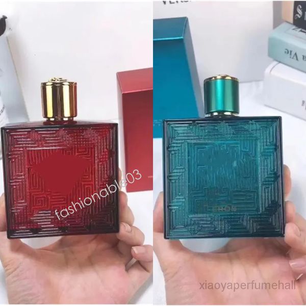 Designer Incense Perfume Eros Flame Versacece Perfume 100Ml Blue Long Lasting Fragrance Spray Cologne For Men Body spray 115