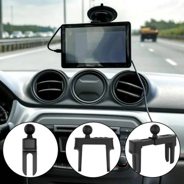 Car Phone Holder Vent Clip Mount For Round Air Outlet Cell Phone Holder Universal Car Bracket Auto Interior Accessories gravity air vent bracket Magnetic Moun 44