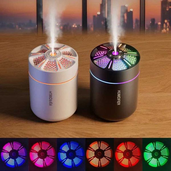 Mini Air Humidifier USB Electric 180ML Aroma Diffuser Essential Oil Purifier Aromatherapy Colorful Lights For Car Home Bedroom S260818Z9S3