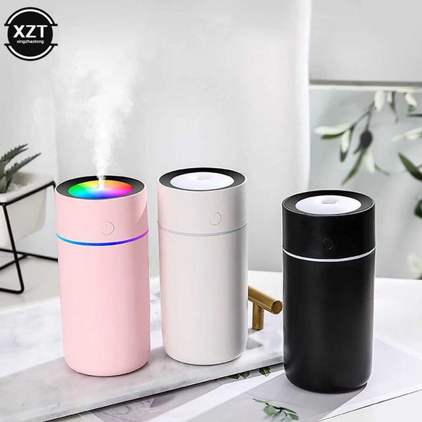 Air Humidifier Air Freshener Oil Diffuser Usb MINI 320ML Ultrasonic Romantic Light Mist Maker Purifier Aromatherapy for Home Car S2608185MKF
