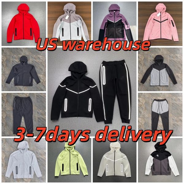 Tech Fleece Mens Womens tracksuit Hoodies Pants Jackets Nocta Tracksuit Tech fleece Tracksuits Hooded Sweatshirts Loose Pants windbreaker Reflective