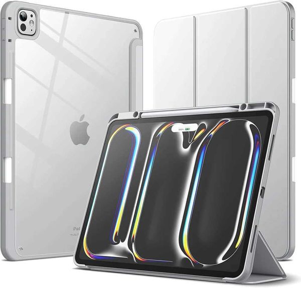 Pro For 13 iPad M5 2025 Case iPad Pro 11 M5 M4 2024 2025 2021 2020 Pro 12.9 10.5 iPad 9.7 2017 2018 Cases Hard Clear Back Cover M260819