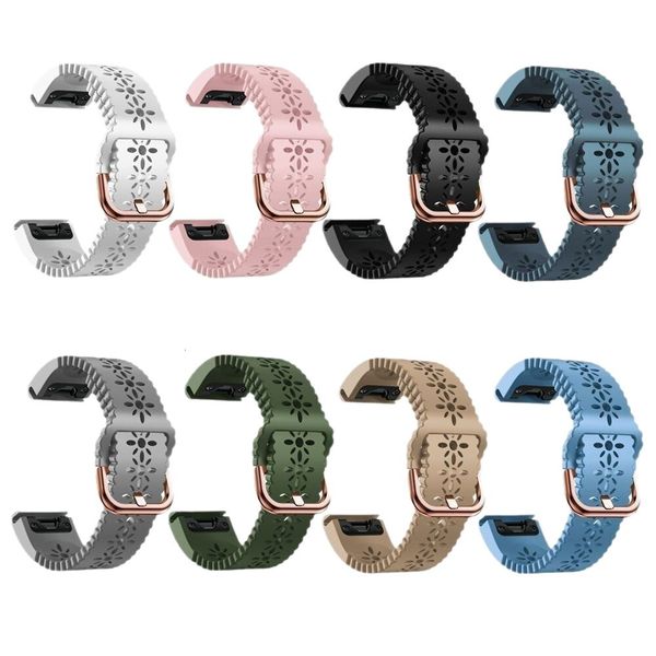 Suitable for Garmin Fenix 7S 6S 6s Pro 5S Plus 20mm lace quick-release silicone strap