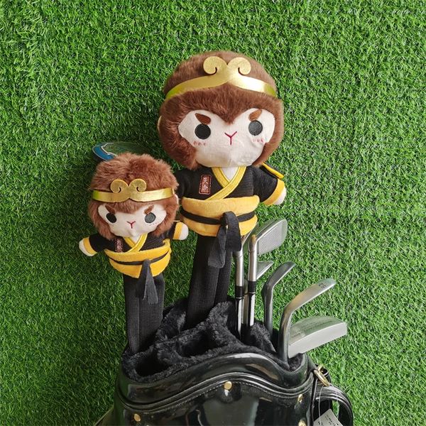 Sun Wukong Golf Driver Headcover Plush UT Hrbrid Rescue Head Cover Drop 260819