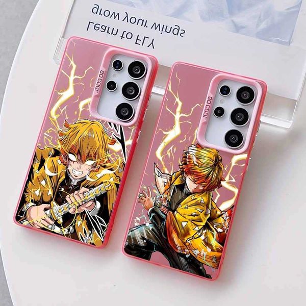 Slayer Demon Agatsuma Zenitsu For A57 A56 A55 A54 A53 A52 A51 A37 A36 A35 A34 A27 A26 A25 A24 A17 A16 A15 A14 A13 Phone Case S2608203GV2