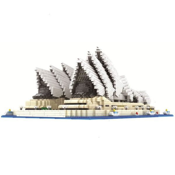 Build Block Set Building Blocks Mini: Architectural Wonders Set, Miniature Landmark Construction Toy For brick