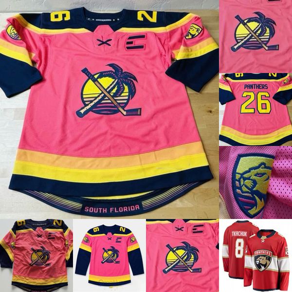 Matthew Tkachuk Panthers Hometown Remix Jersey Aleksander Barkov Aaron Ekblad Carter Verhaeghe Sam Reinhart Brady Brad Marchand Bennett Radko Gudas