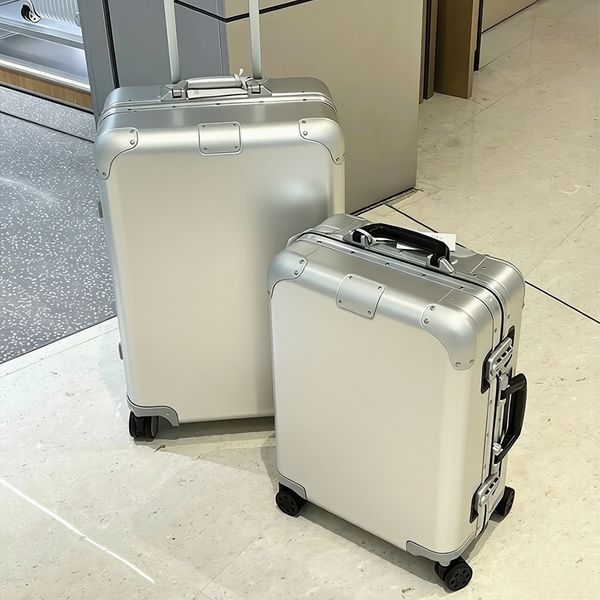 Suitcases Trunk Designer Luggage Fashion 20 26 30 33 Inches Travel Large Capacity Leisure Vacation Hand-Held Luxury Size Suitcase