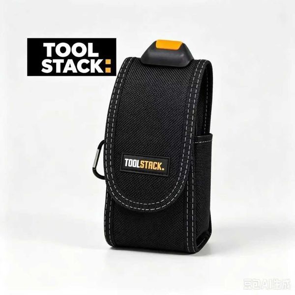 TOOLSTACK Smartphone Pouch Double-layer High Quality Durable Oxford Electrician Work Bag Waist Pack with Mobile Phone Holder Z260820