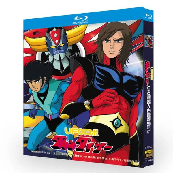UFO Robot Grendizer BD Blu-Ray Collection Full Season & Film with Music Score (Subtitles Eng/Voice Jap)