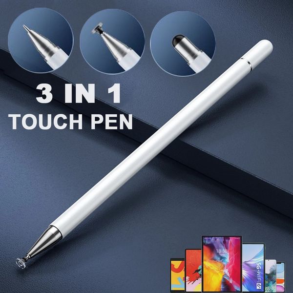 3 in 1 Stylus Pen For Tablet Phone Touch Pen For Android iOS Screen Pen For iPad Pencil 260825