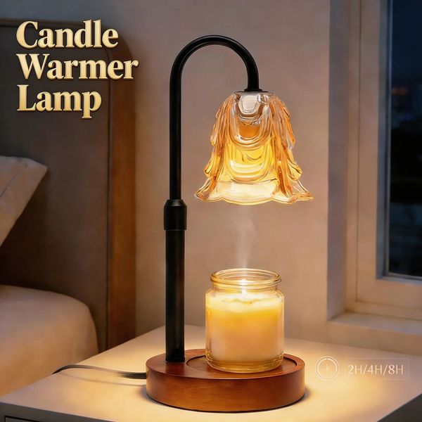 Candle Warmer Lamp Birthday Gifts for Mom Women House Warming Gift Wax Melt Apartment Dorm Room Home Decor Fragrance 260825