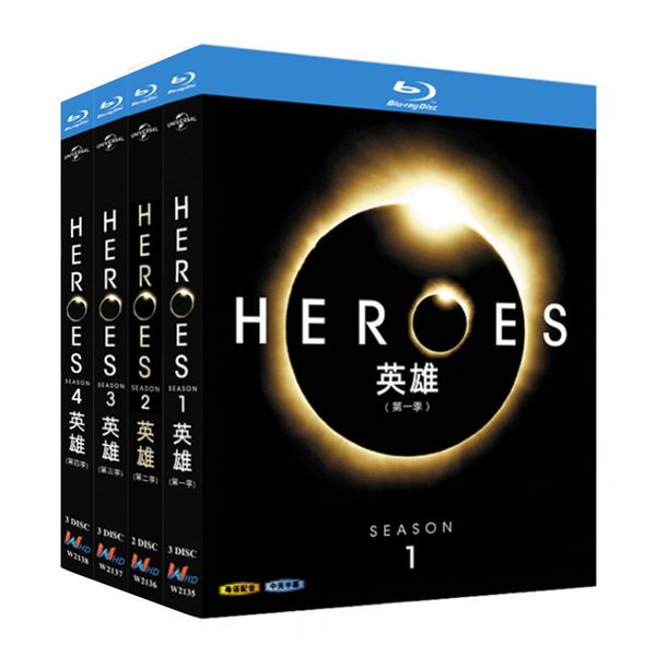 Heroes Complete Series S1-S4 Ultra HD Blu-ray Box Set - Regional Freeplay TV Show Collection