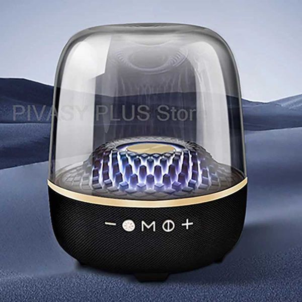 Bluetooth Speaker 120W Powerful Bass Speakers With Crystal RGB Lights 6000mAh Battery Sound Box TF Card Support For Party Home T260827