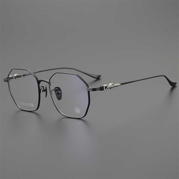 sunglasses Men and Women Eyeglasses Myopia Glasses Frame Pure Titanium Business Optical Anti Blue Light CH8111