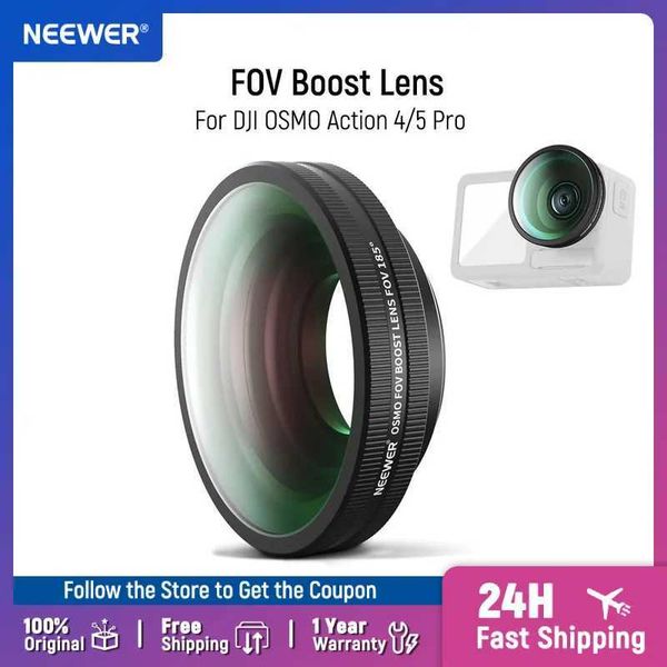 NEEWER OSMO Action FOV Boost Lens Threaded Attachment Coated Camera for DJI 4/5 Pro Accessories S26082861OZ