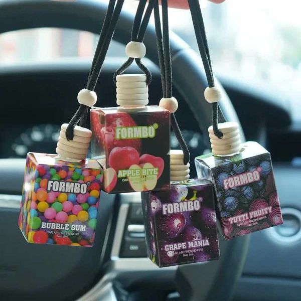 Sweet fruit car perfume lasting light fragrance and odor removing fresh pendant C260828