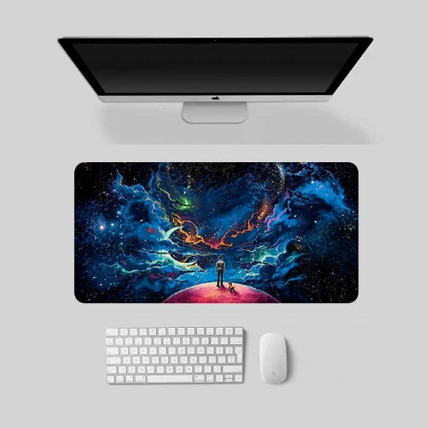 Best-selling extra-large thickened mouse pad custom-made for advertising internet cafes gifts e-sports with rough surface and edge-locking customization Q260831