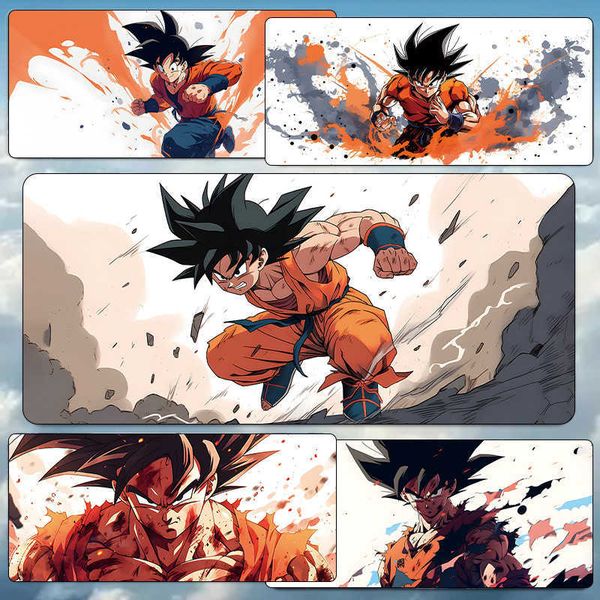 Dragon Ball Mouse Pad Extra Large for Boys Anime 2D E-Sports Computer Keyboard Student Desk Thickened Mat Q260831