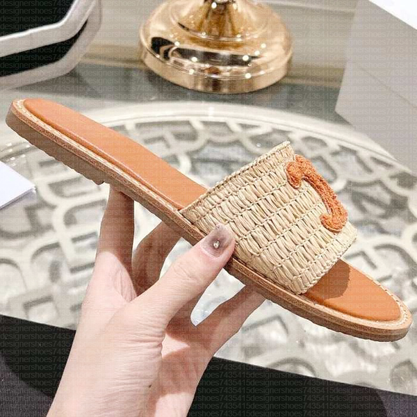 

designer Slides luxury sandals Casual shoes Designer weave Sliders fashion outdoor Beach sandale Womens Shoe flat loafer Summer Mule 000, Color 1