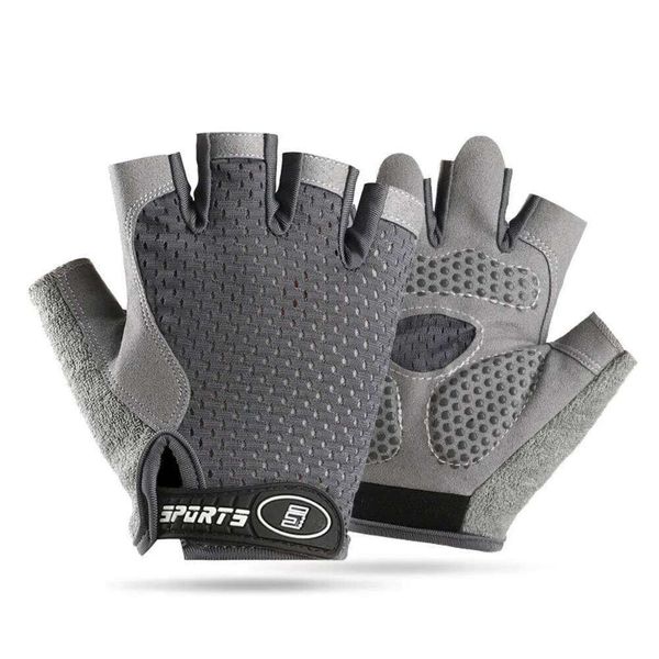 Half Finger Sports Anti-Slip Shock-absorbing Fingerless Exercise Professional Breathable Cycling Gloves C260302