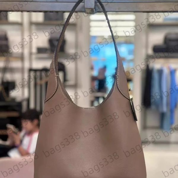 

Top quality brooklyn bag 28 designer yn tote bags single shoulder 39 single capacity large minimalist luxury suede women genuine leather classic underarm 23 style, Black