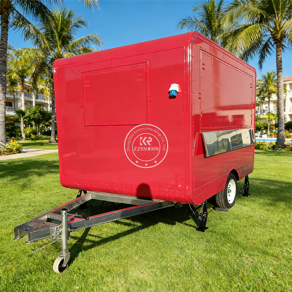 Concession Food Trailer Restaurant Mobile Barbecue Truck Pizza Coffee with Full Equipment